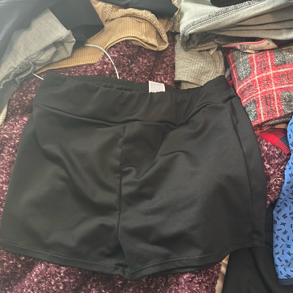 Black spandex 14/16